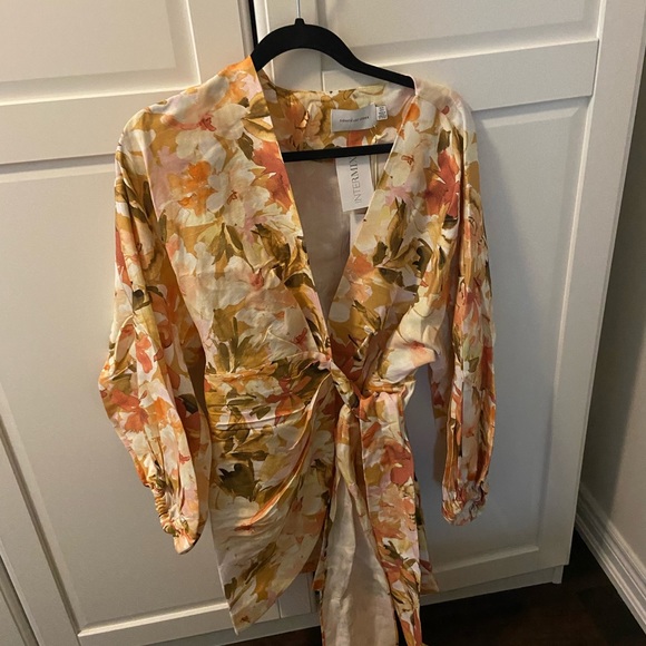 Significant other - Kenna Floral Mini Wrap Dress - new with tags - Picture 9 of 12